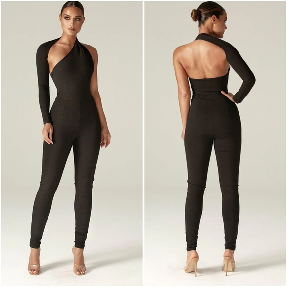 Alieva Dariya Modern Jumpsuit Black Small